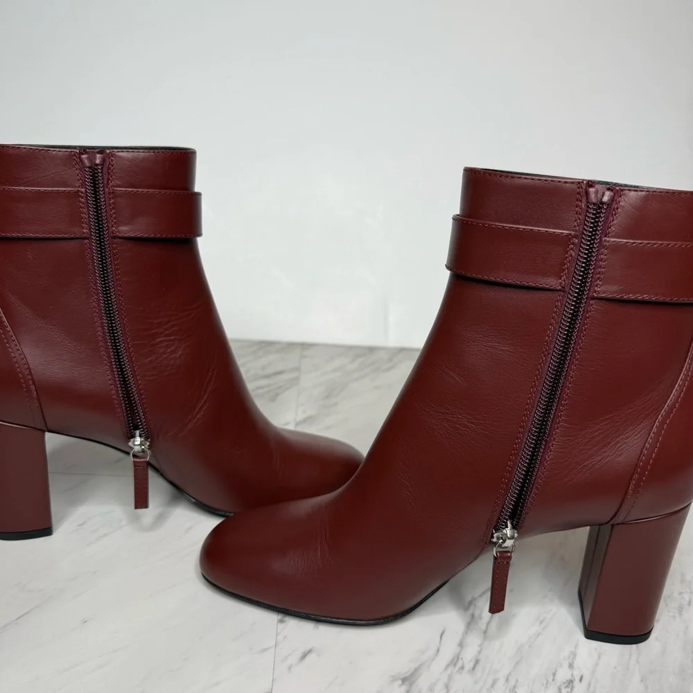 Longchamp brown red
